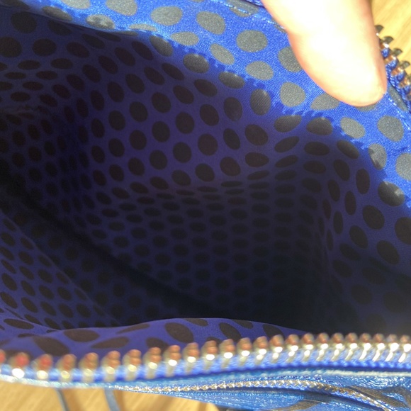 Rebecca Minkoff Blue Leather Crossbody Bag - Picture 10 of 13